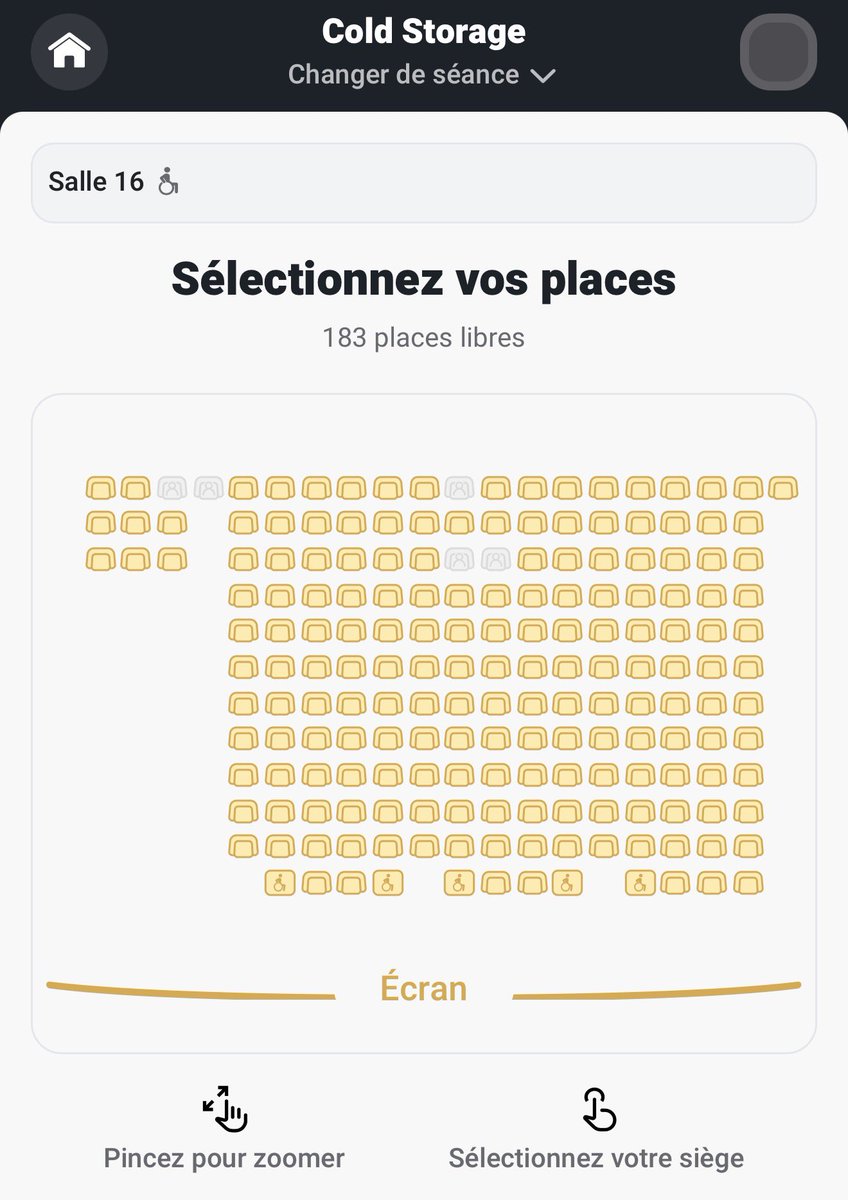 mulderville's tweet image. Vu qu’il n’y a eu aucune projection presse pour les médias online je rattrape ce jour le film #ColdStorage @canalplus @MenschAgency. Séance dans 5 minutes ., dommage car un film sans couverture média online  c’est une garantie de salles vides dans la plupart des cas ..