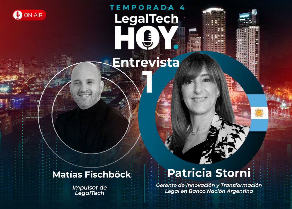 Legaltechhoy's tweet photo. Jueves 26 de febrero | 13:00 hs (ARG)

Sumate en vivo desde LinkedIn  
https://t.co/hjpNpyISqw

#legaltechhoy #legaltech #derechoytecnologia #abogaciadelfuturo #entrevistaslegaltech #innovacionlegal https://t.co/JBQWXowjTE