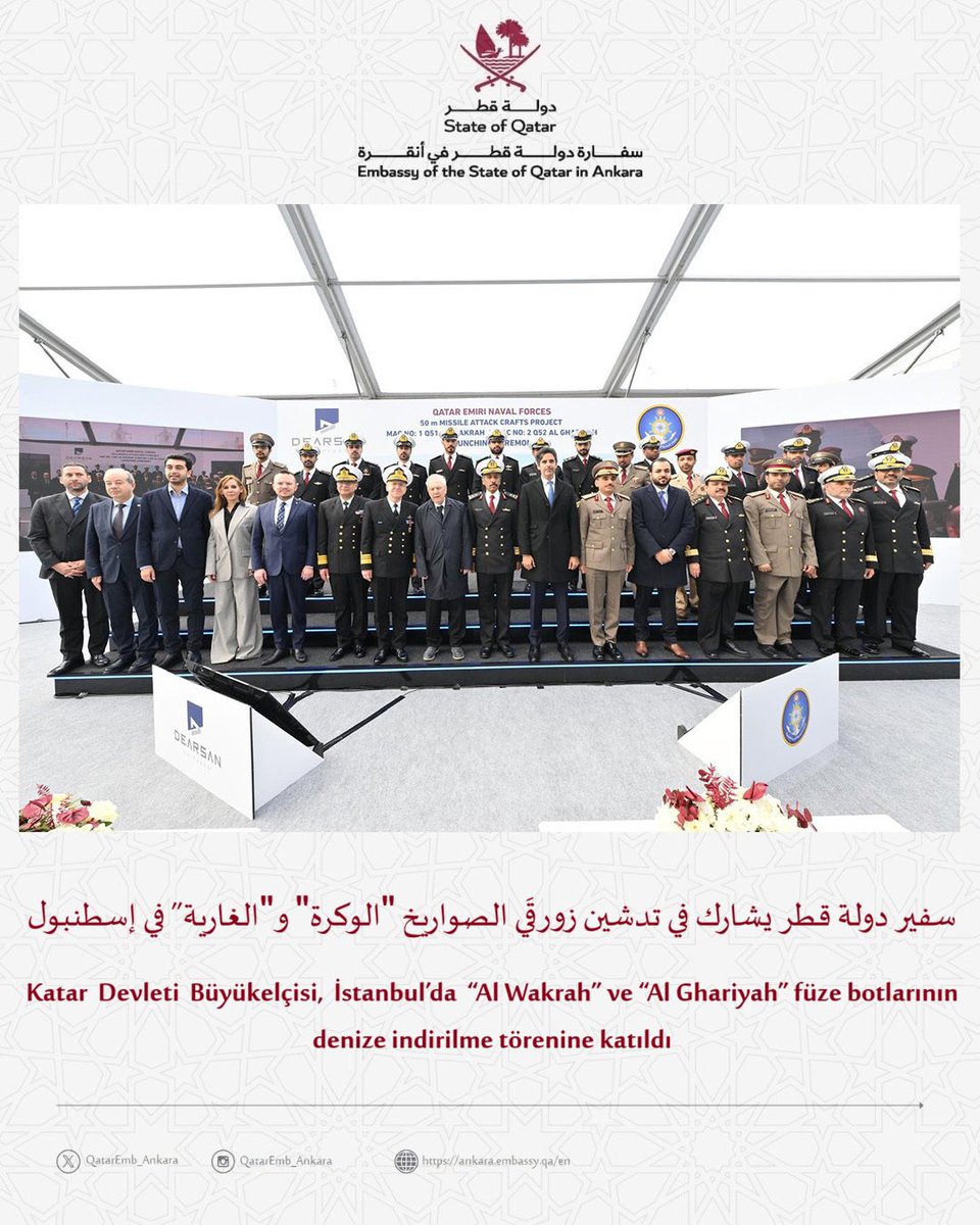 Qatar Embassy-Türkiye (@qataremb_ankara) on Twitter photo 