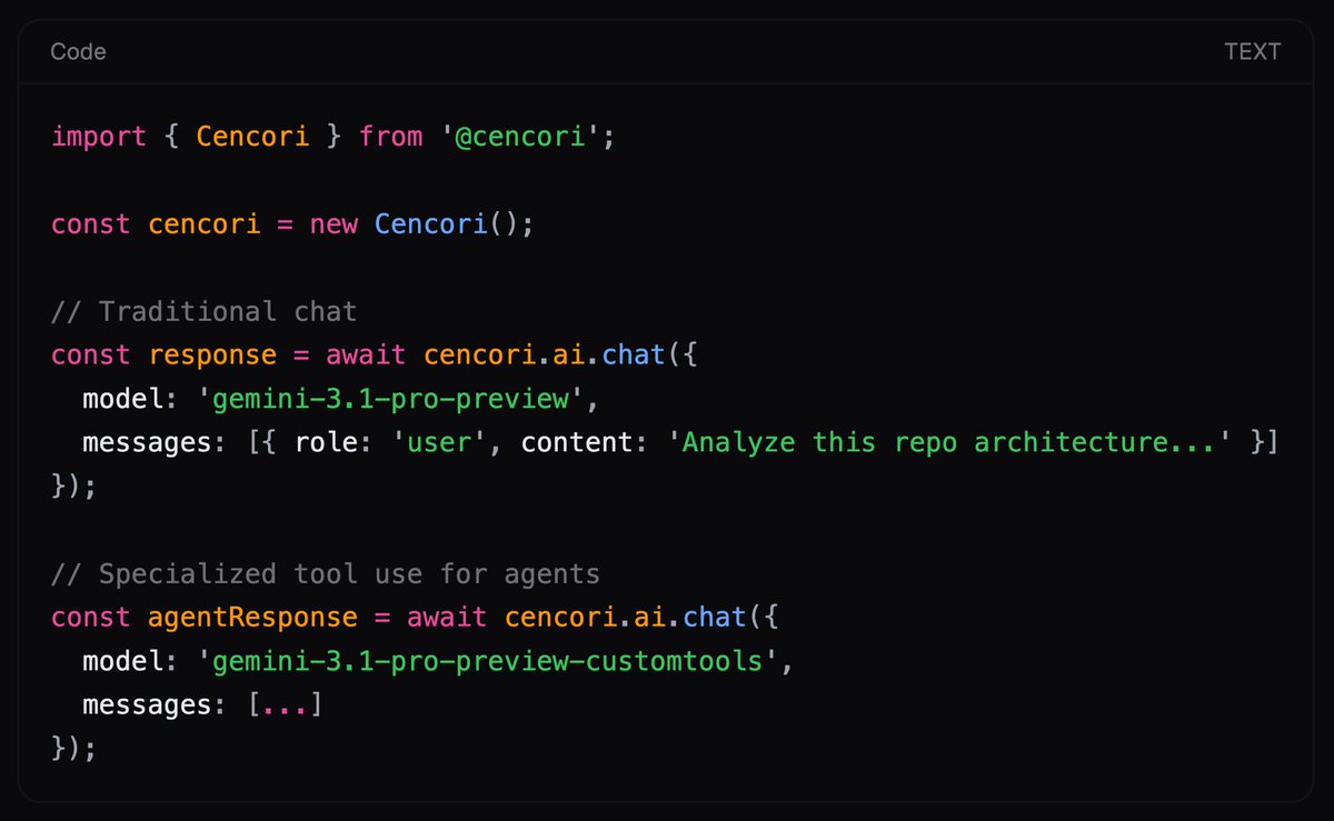 Model: ‘gemini-3.1-pro-preview’
Live in <a href="/cencori/">Cencori</a>.