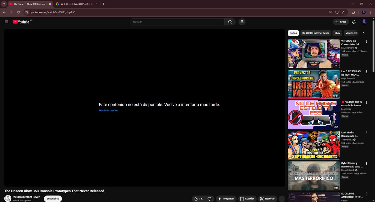 charmsbuho's tweet photo. @TeamYouTube I have a problem, since the #YouTubeDOWN day, my account can't display any video or playlist. I tried to log off and delete cache but it not work. Hope you can help me https://t.co/Vm24NjiCQd