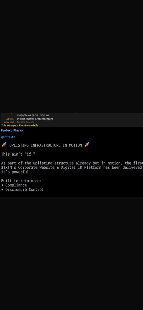 $TXTM -Bloomberg Terminal:- 

This is institutional visibility, global access, and serious market recognition.

The $TXTM Tribe continues to execute beyond expectations.

We don’t speculate.
We build.
We deliver.

#TXTM
 #Bloomberg
