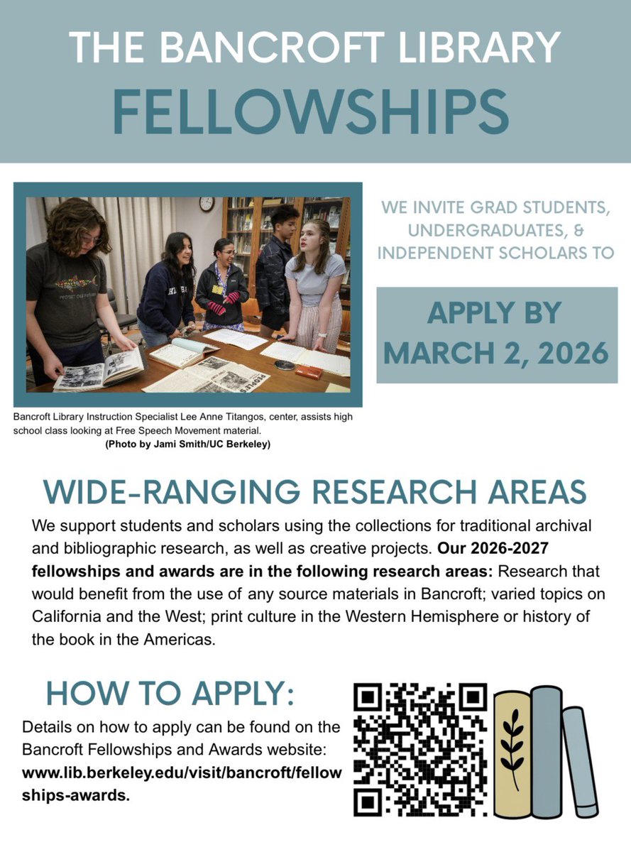 The Bancroft Library tweet media