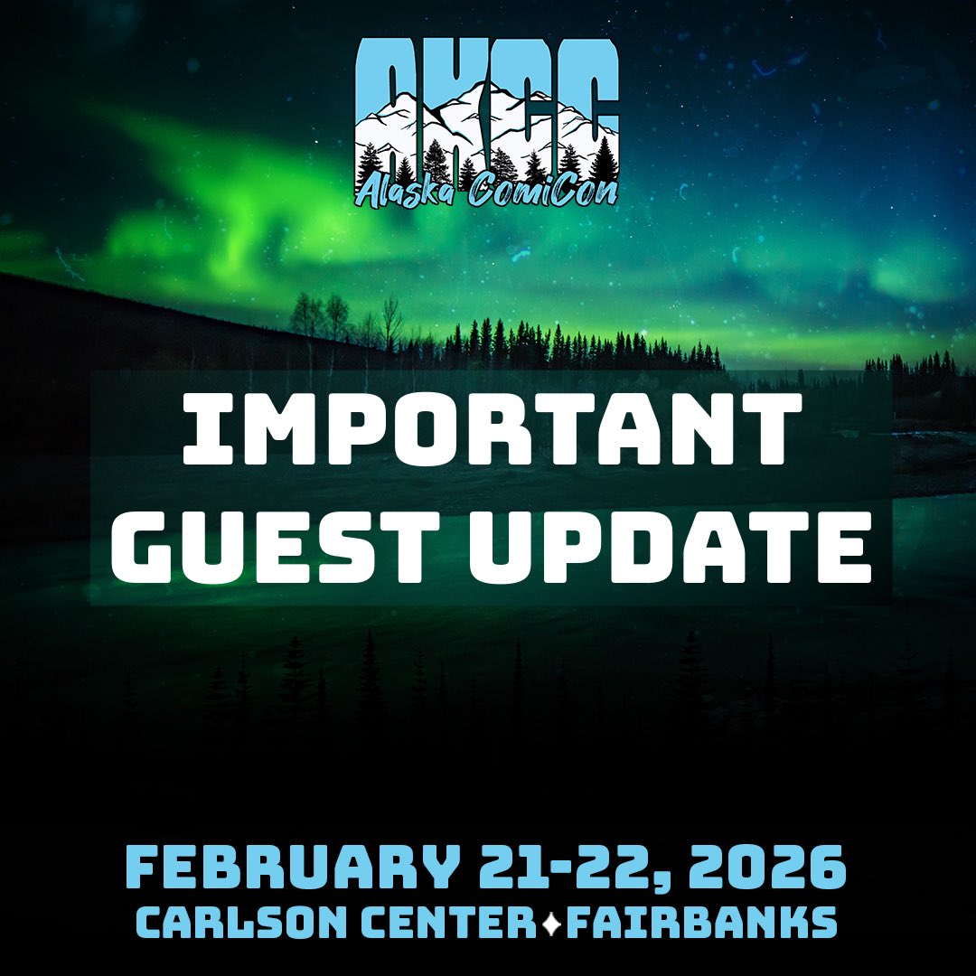 Alaska ComiCon tweet media