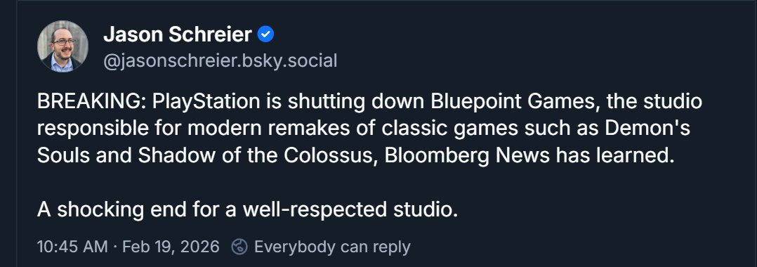 Kratos5231's tweet image. Shutting down Bluepoint games is the worst decision @PlayStation ever made.