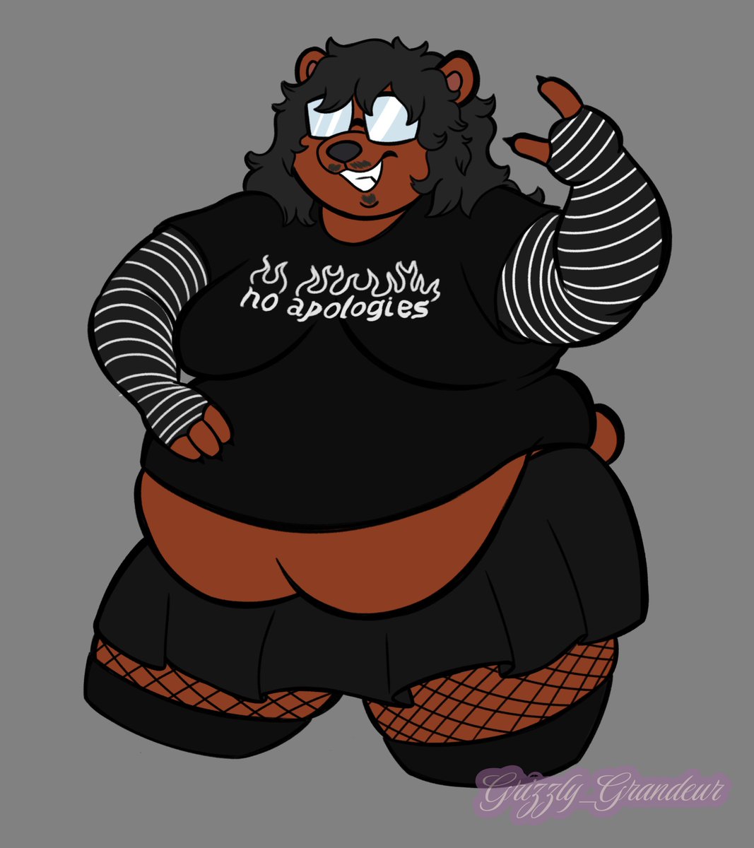 Gr1zzlyGr4ndeur's tweet photo. Art trade with @Cyrustheptero 
#GGArt https://t.co/KXgT9zOs6W