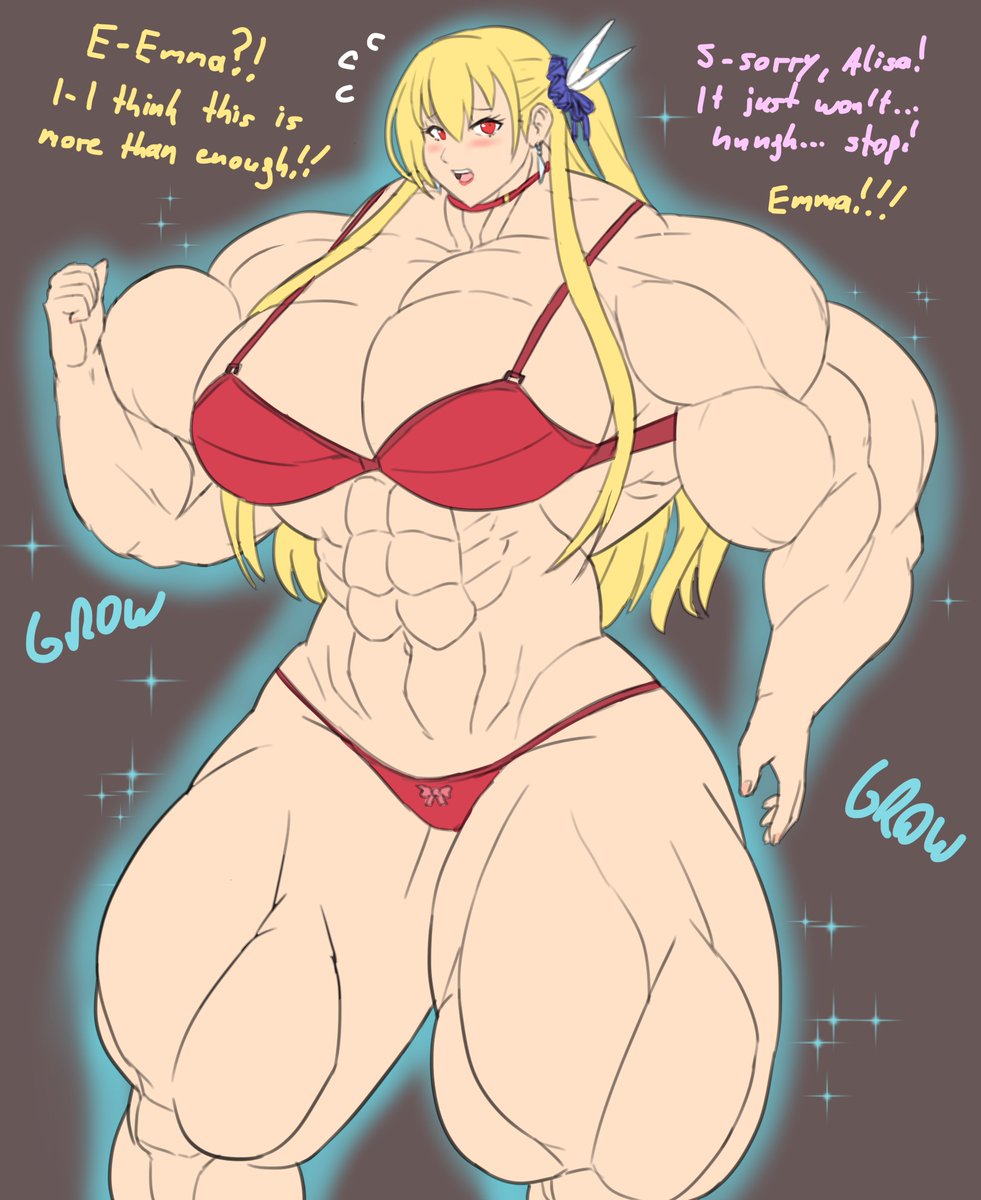 BulkAlisa getting a bit of magical aid that goes a little too far...