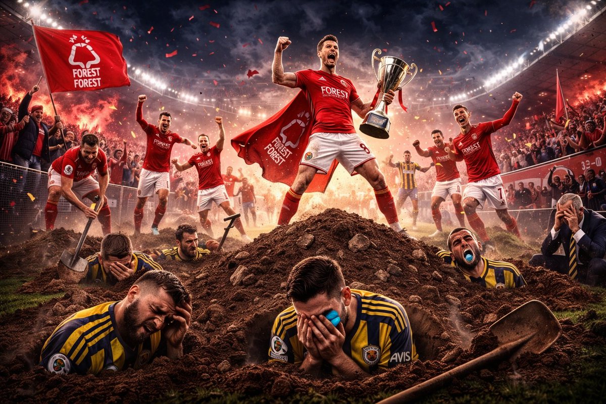 Biz bu Atletico'ya 5 atardık. Tarihin en kötü Liverpool'u, Juve'de iş yok gibi salakça işlerle uğraşırsan KÜME DÜŞME takımı gelip sahanda sana çakıp gider. #FBvNFFC