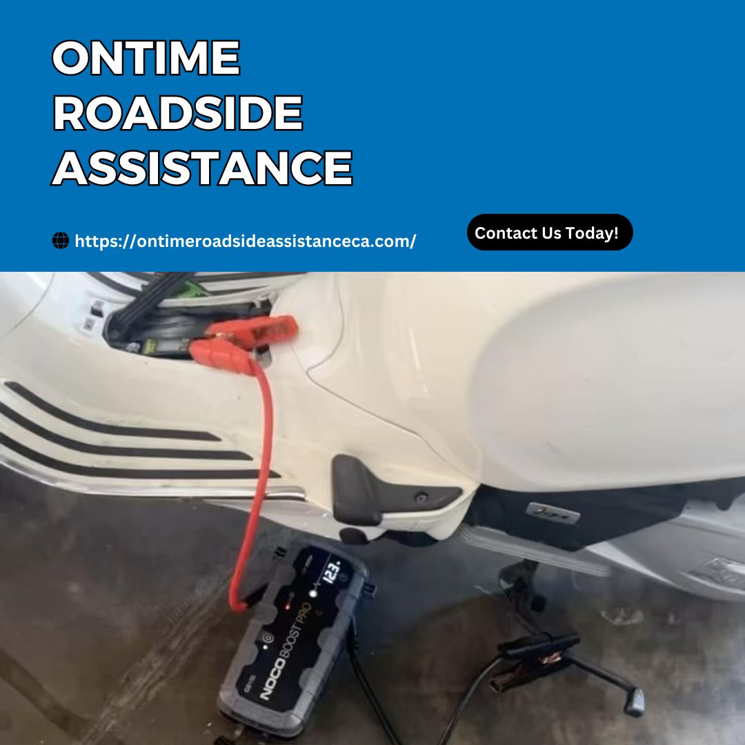 OnTimeRoadside's tweet photo. Traffic delays are frustrating enough without vehicle issues added in. Our jumpstart service helps drivers get moving again when a dead battery causes an unexpected stop. Save our number, so help is ready when it counts.
#Jumpstart
https://t.co/hhyc9MjR42 https://t.co/FV6Y0HmSld