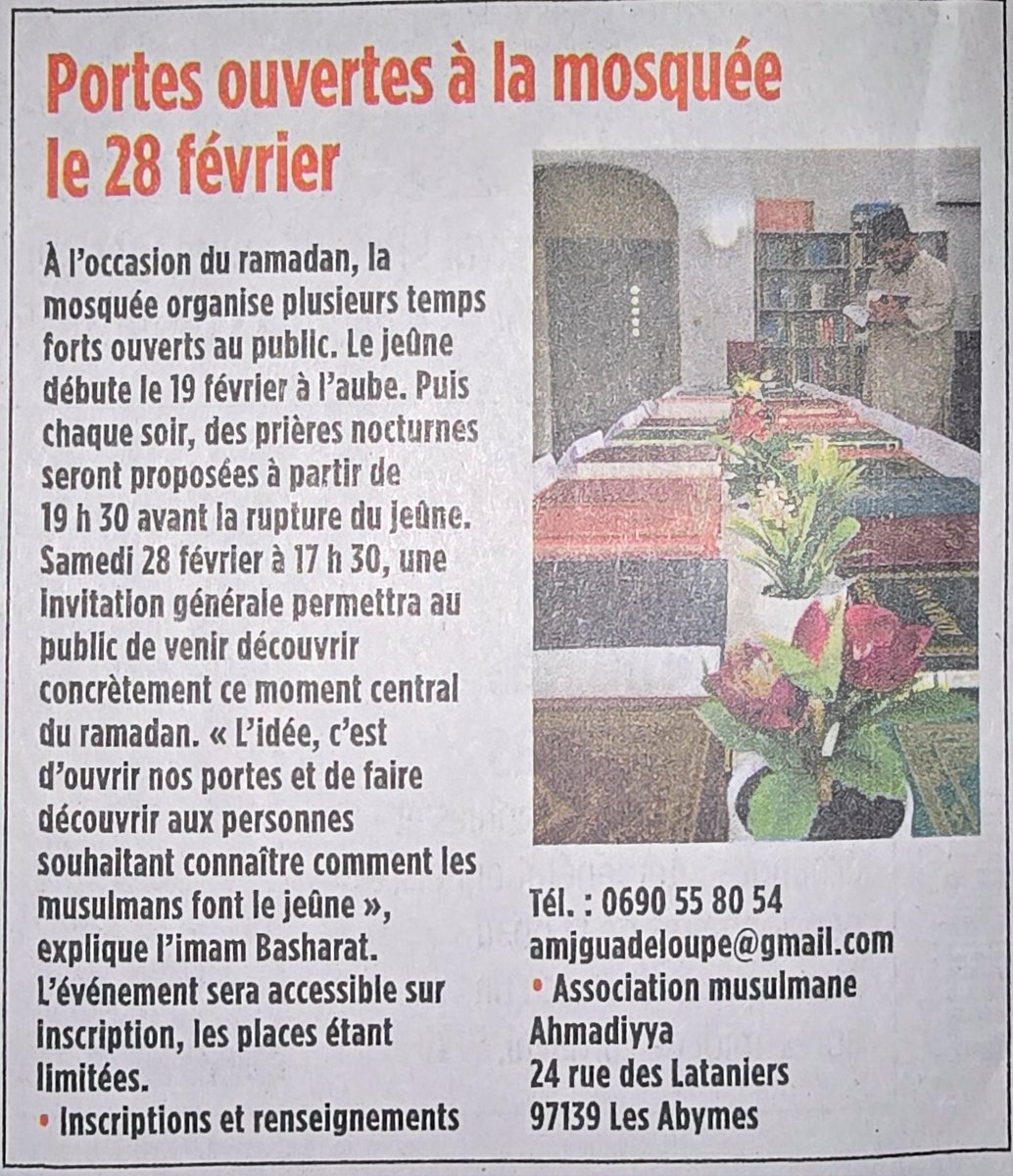 #Ramadan2026 #Guadeloupe