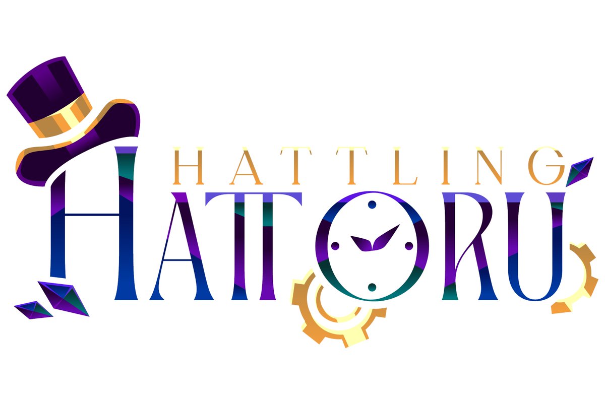 A time themed VTuber is never late for a trend - we always post fashionably late~

VTuber VT their logo ⌛️🎩

Logo by #NJel_art!