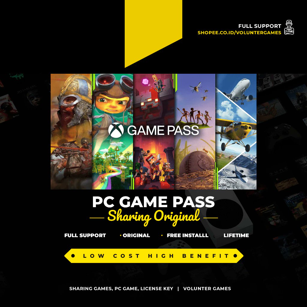 BeliCuan's tweet photo. 🎮 Volunter Games Original Store
Game & software original terlengkap dan termurah di Shopee, update selamanya dan bukan bajakan ✨ Aman untuk PC/Laptop.
🔗 https://t.co/NkZ8XBwSs4
#racunshopee #zonajajan #gamesoriginal #softwarelegal #pcgaming #gamestore #aplikasioriginal https://t.co/n048MA6xmV