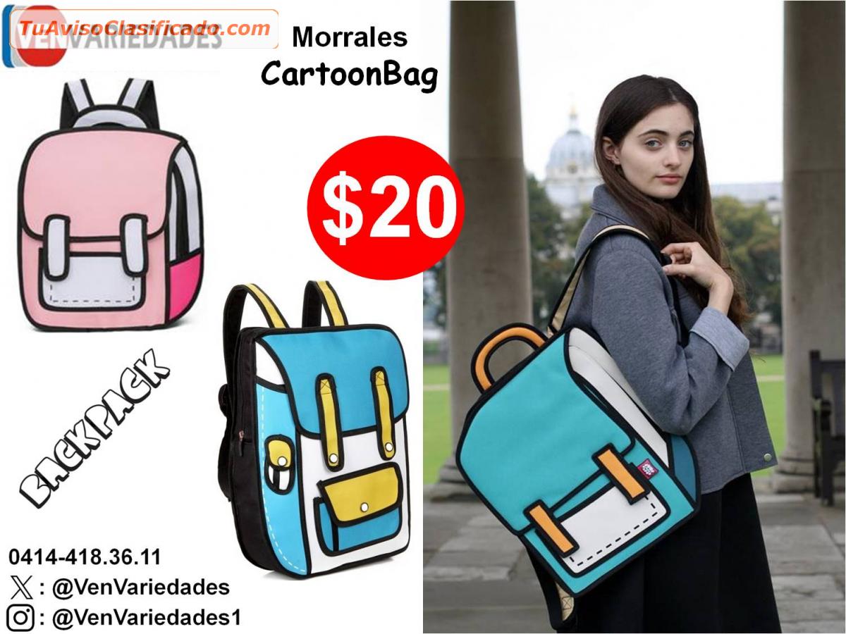 TuAvisoClasifVE's tweet photo. Morrales  CartoonBag. Morrales CartoonBag, son cómodos, prácticos y muy llamativos @VenVariedades
Ropa, Zapatos y Accesorios > Morrales y Bolsos - Carabobo, San Diego. +Info 👇 https://t.co/rgElvRP3Jd https://t.co/KB3U85hY0E