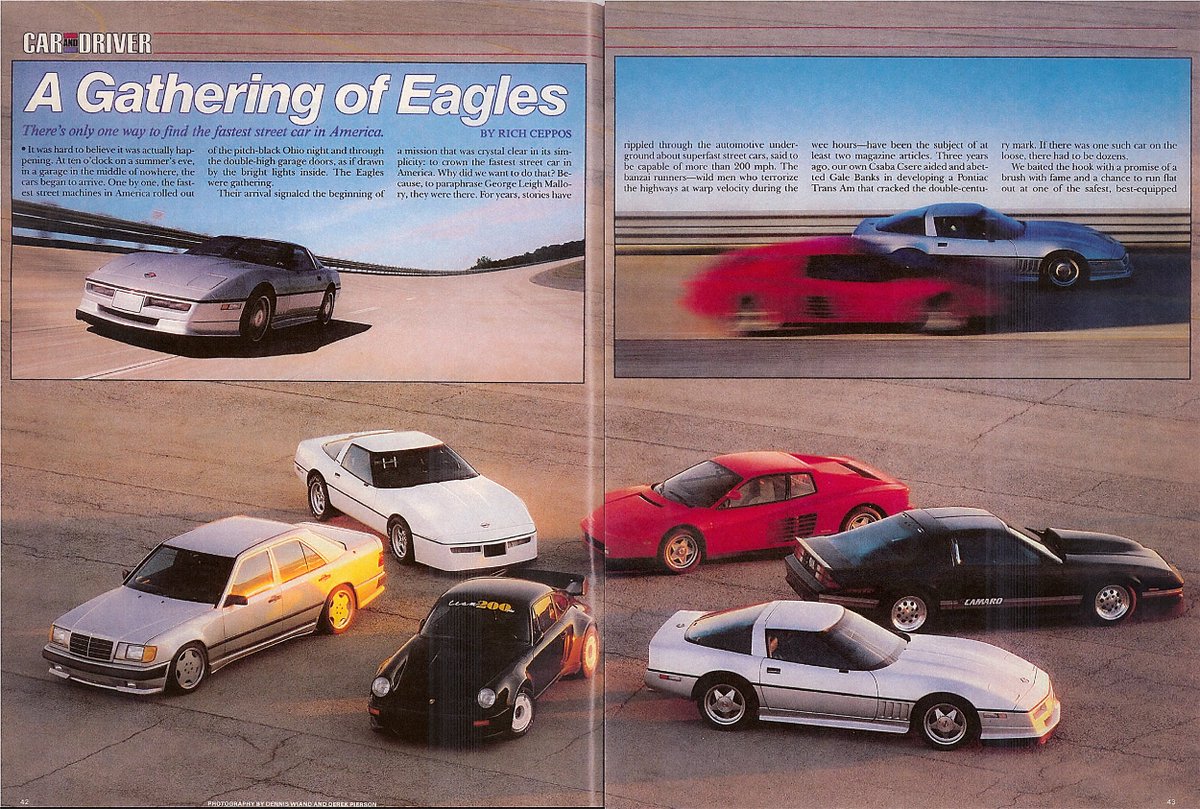 patinaresearch's tweet image. I’m gonna quote tweet this shortly with a video from the golden era of automotive journalism