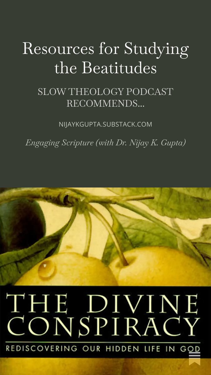 Dr. Nijay Gupta (Engaging Scripture Substack) tweet media
