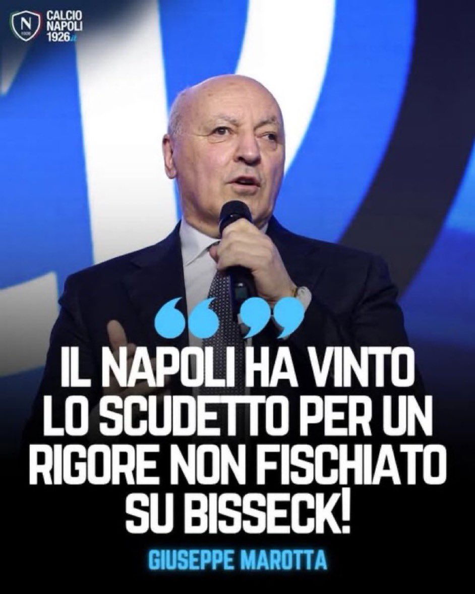In Italia c’è un potere che nessuno osa nominare: quello dell’Inter.
Un potere che non si misura in gioco o risultati, ma in influenza, protezione mediatica e narrativa controllata.

Basta una critica e parte subito la macchina del vittimismo, del complotto, della propaganda.