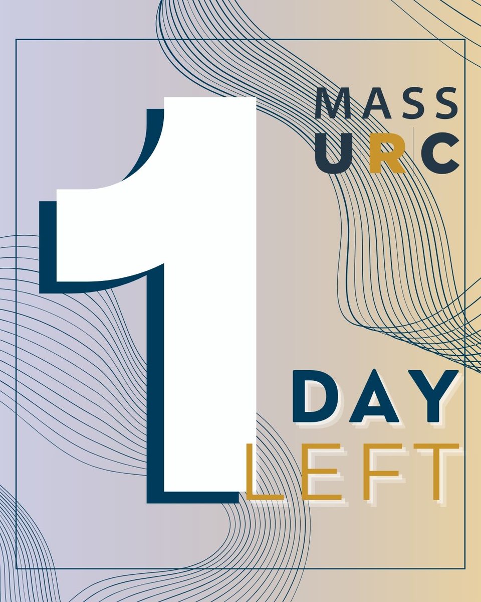 Massachusetts Undergraduate Research Conference tweet media