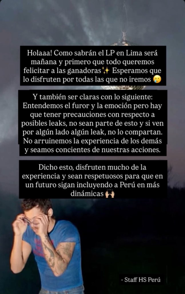 Harry Styles Perú Oficial 🇵🇪 tweet media