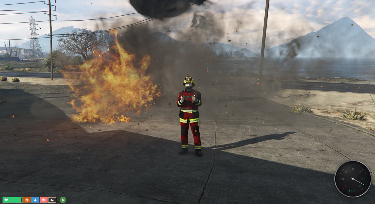 🚒 Un script d’ARI arrive pour le LSFD et le LVFD sur #Baylife. Il permet d’équiper une bouteille d’oxygène pour se protéger des fumées toxiques. 
🧯 Un farm de bouteilles d’air comprimé a aussi été ajouté pour le Bay Hardware, le Leroy et le Digital Den. 🔧
#GTA5