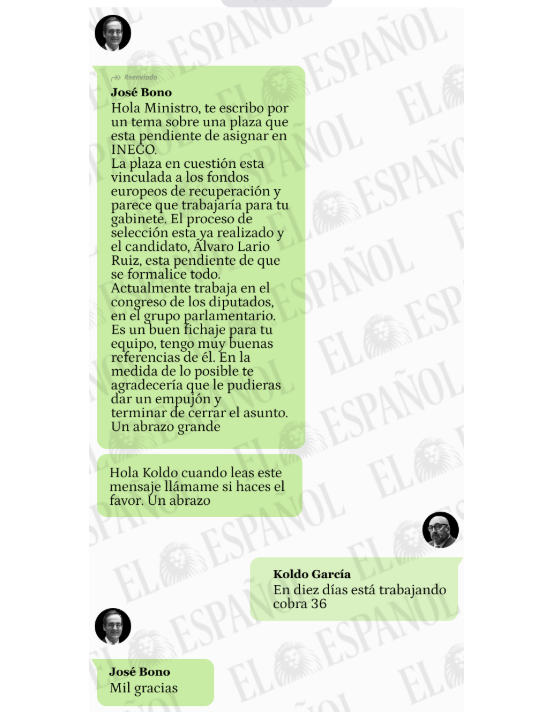 Sr_Donze's tweet image. Así colocaba JB a jovencitos en Ineco, empresa dependiente del Ministerio de Transportes. Es todo repugnante. Vía @JorgeCalabres