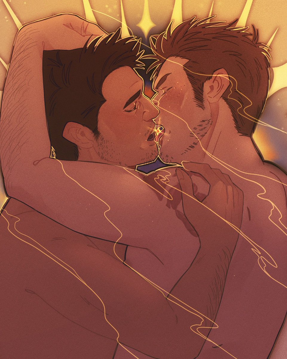 FuryOfTheAngels's tweet photo. "Our souls touched before our lips did. That's why it will always be you."
-Unknown

Art credit: frilly-gutz
#Supernatural #Destiel #fanart https://t.co/tDRIZAmeVF