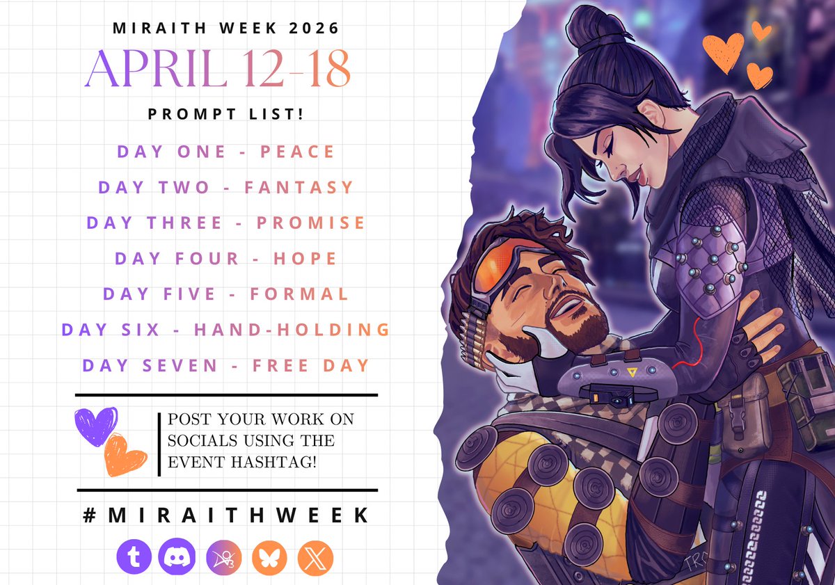 Miraith Week 💜💛 tweet media
