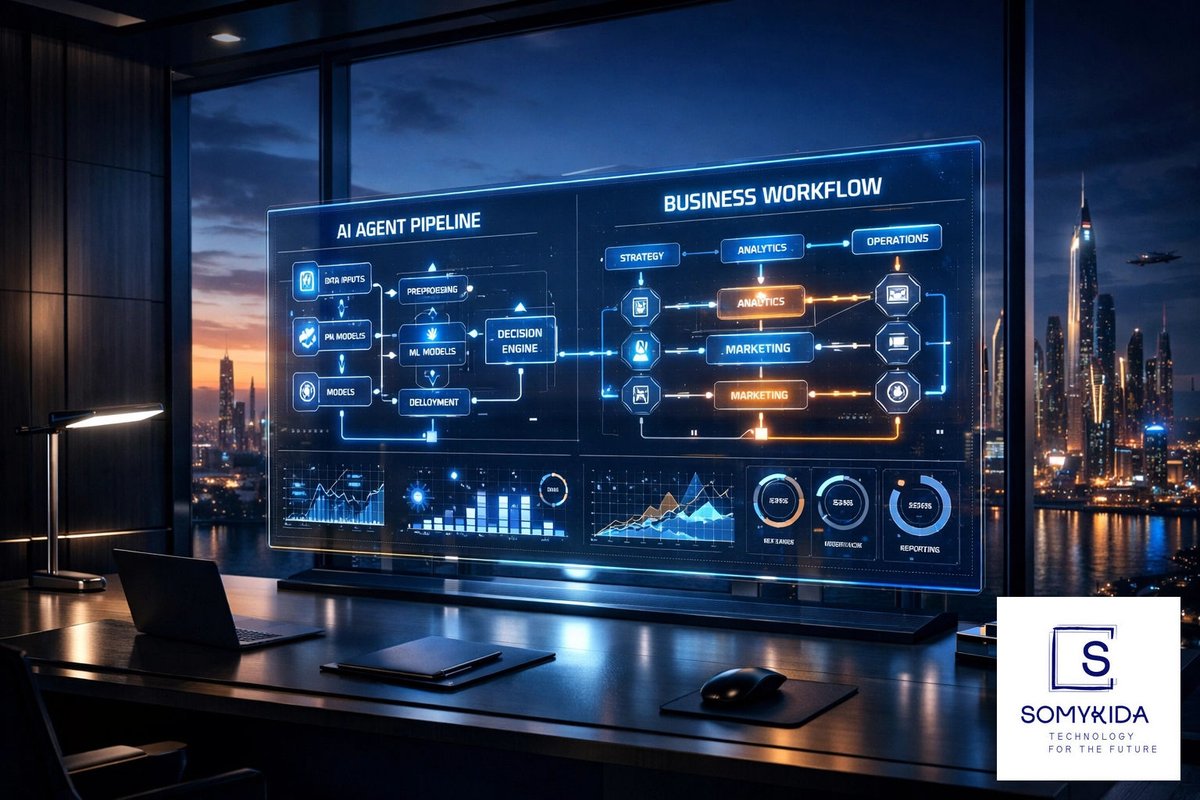 2026 is the year of the 'Digital COO'. 🤖

Stop chatting and give AI a job description. Agentic pipelines now execute your ops.

If your AI isn't saving you 20+ hours a week, you're behind. DM us to scale! 🚀

#SomyKida #ExecutiveTech #AI2026 #AgenticAI