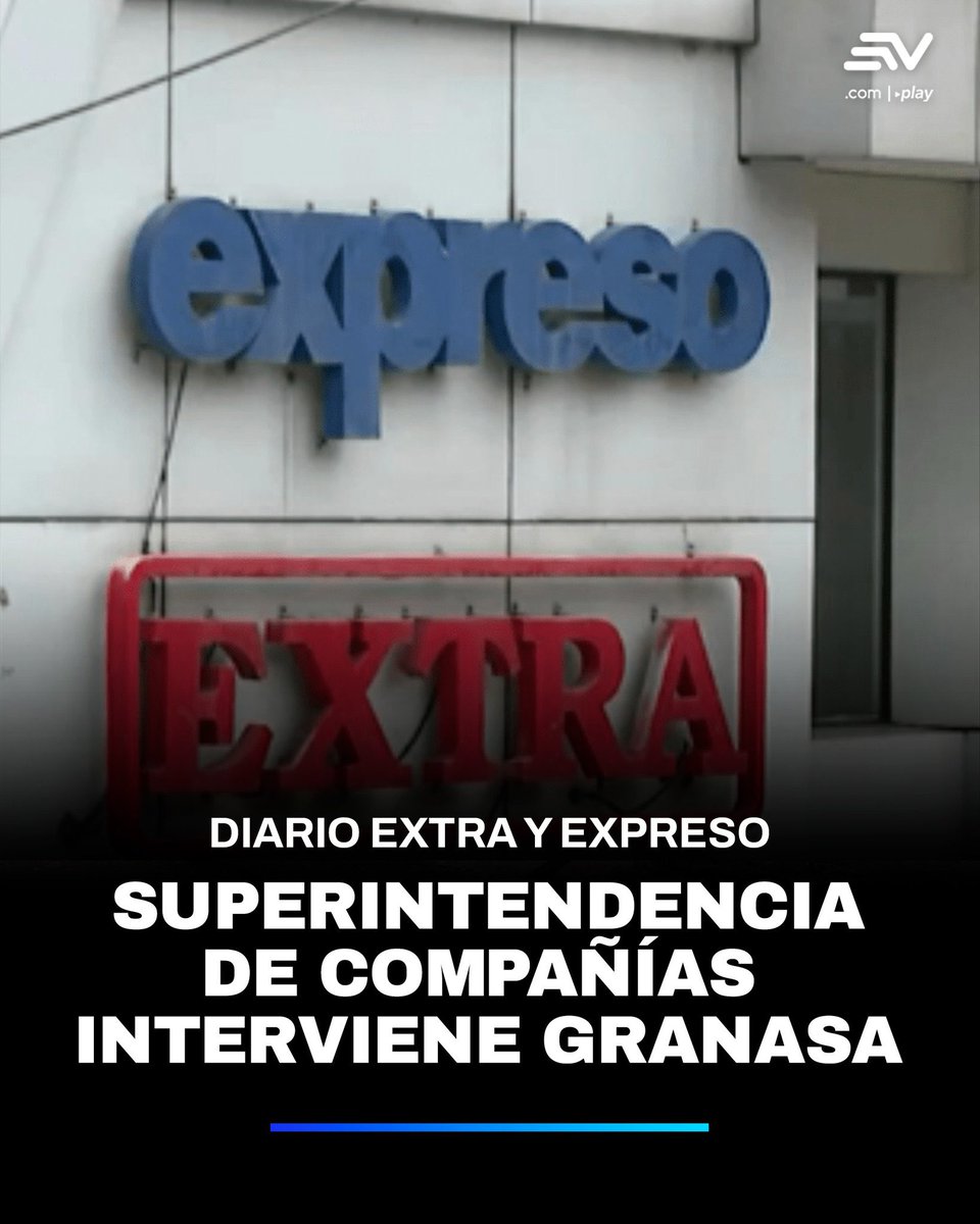 DrJulioCueva's tweet photo. La intervención de Diario Expreso, a través de su casa editorial Granasa, por parte de la Superintendencia de Compañías, Valores y Seguros, constituye un hecho gravísimo que debe encender todas las alarmas en el Ecuador.

No se trata únicamente de una acción administrativa. Es, en esencia, un mensaje de poder. Un mensaje dirigido no solo a ese medio, sino a todos: “nadie está a salvo si se atreve a incomodar al poder”.

Mi solidaridad absoluta con Diario Expreso, con sus periodistas, sus directivos y todos quienes creen en el valor irrenunciable de la libertad de prensa. Cuando el Estado interviene medios críticos, no busca transparencia: busca control. No busca orden: busca sometimiento.

Así empiezan todas las dictaduras. No llegan de golpe. Se construyen paso a paso. Primero se desacredita. Luego se presiona. Después se interviene. Finalmente, se silencia.

La estrategia es conocida y ha sido aplicada en múltiples regímenes autoritarios: el miedo como herramienta, la persecución como mecanismo disuasivo y el aparato estatal como instrumento de disciplinamiento.

Hoy es Expreso. Mañana puede ser cualquier otro. Y después, todos.

Una sociedad que permite la intervención de sus medios independientes está, sin saberlo, cavando la tumba de su propia libertad.