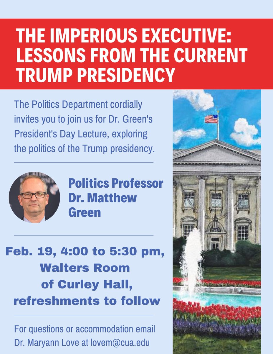 CUA Politics tweet media