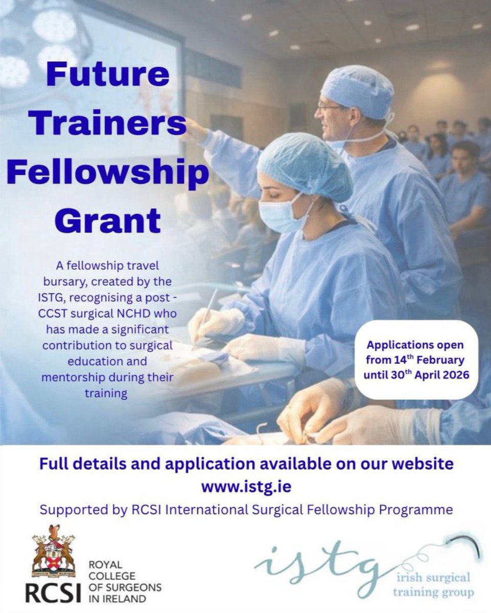 Irish Surgical Training Group tweet media