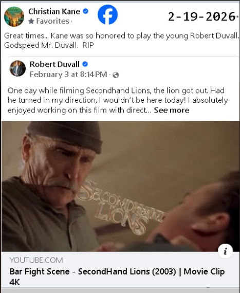 CKVotePromote's tweet photo. #RipRobertDuvall
@christiankane01 
@facebook 
📘https://t.co/jvxv8hn5Z8📘
#Follow him there #Facebook &amp; his
@instagram ➡️ @ christiankane1⬅️ https://t.co/ClNUTlB4Vz