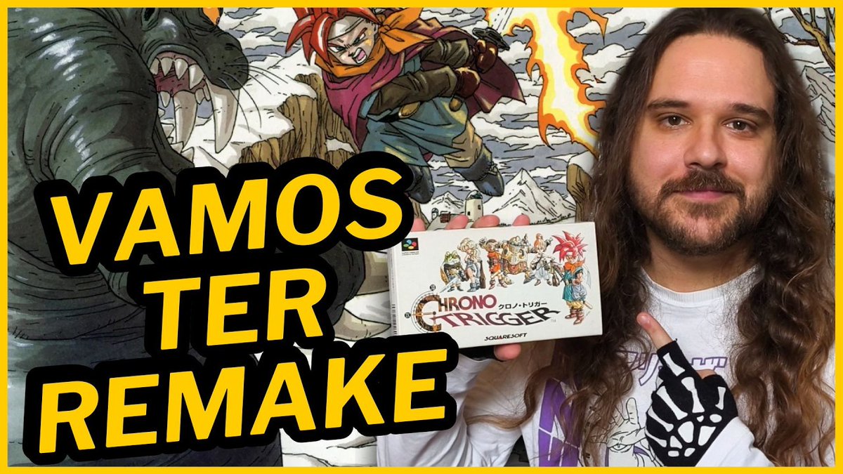 Será que é desta que temos o tão aguardado Remakes de Chrono Trigger?

Assiste aqui:
youtu.be/dyymYyEEMcc?si…

#chronotrigger #chronotriggerremake #gaming #jrpgs #retroraider