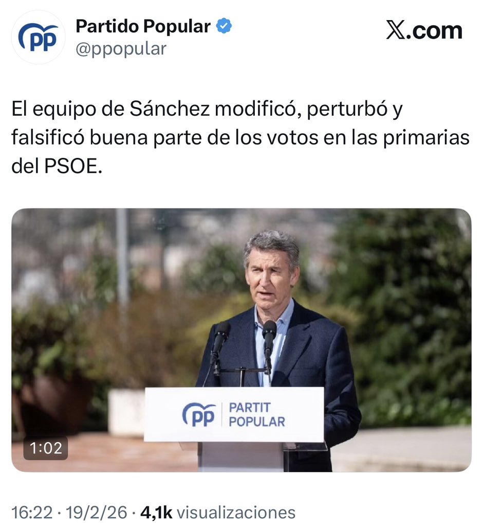 El equipo de Feijóo modificó, perturbo y falsifico buena parte de toda la mierda con la que han intoxicado a la opinion pública.