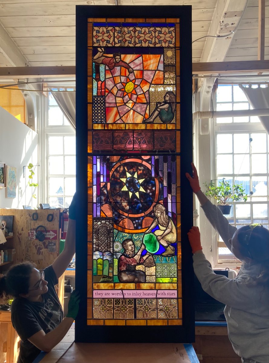 Eric Mauro Stained Glass tweet media