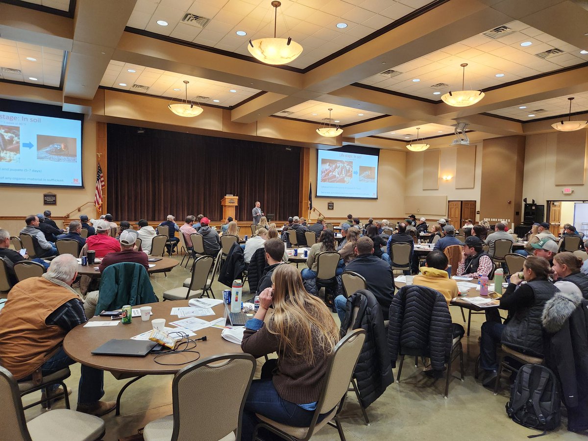 llockefield's tweet photo. Office views today in West Point, NE with the @UNLBeef Feedlot Roundtable. Excellent lineup of speakers covering topics of interest for beef producers.
#BeefState #education #UNL https://t.co/fabFq6xpyr