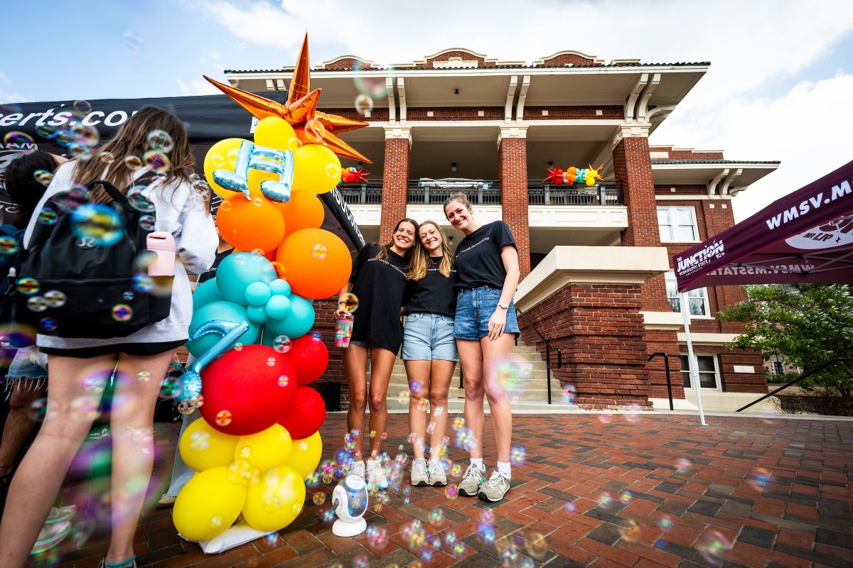 msstate's tweet photo. Drum roll please... 🥁 Music Maker Productions announced today that the indie rock band Flipturn is the 2026 Old Main Music Festival headliner!

More 🔗 https://t.co/RsjIsAT0rS https://t.co/ZOTgtfK1p7