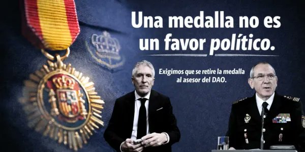 ¿Una medalla al mérito para quien presuntamente encubrió agresiones sexuales?

Las instituciones no pueden premiar el silencio ni la impunidad. Es hora de exigir coherencia y responsabilidades reales. 

Yo ya he firmado para que se retire esta distinción por respeto a las