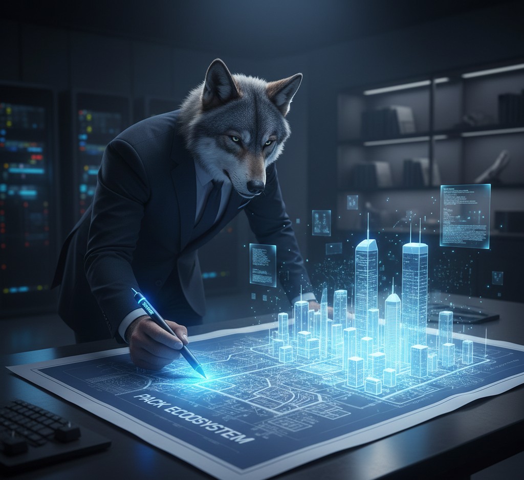 That blueprint isn't just art—it's the $SWEEP mission on Cronos: sweeping up value, powering vaults, and flowing with zen-like precision in the PACK ecosystem. Launch was fire, response has been unreal, and this is only the opening move.  

Eyes closed. Mind open. The wolf