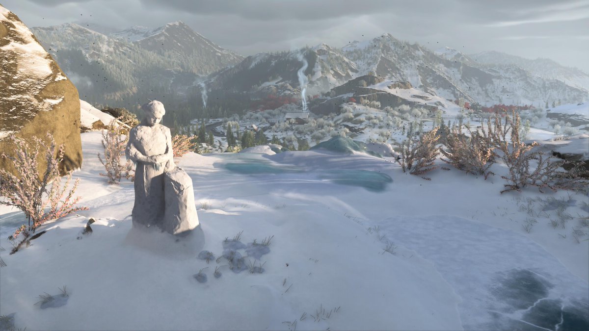 Xone__'s tweet photo. 4 Colors, 1 Game #GhostofYotei https://t.co/pPjfUprU3D
