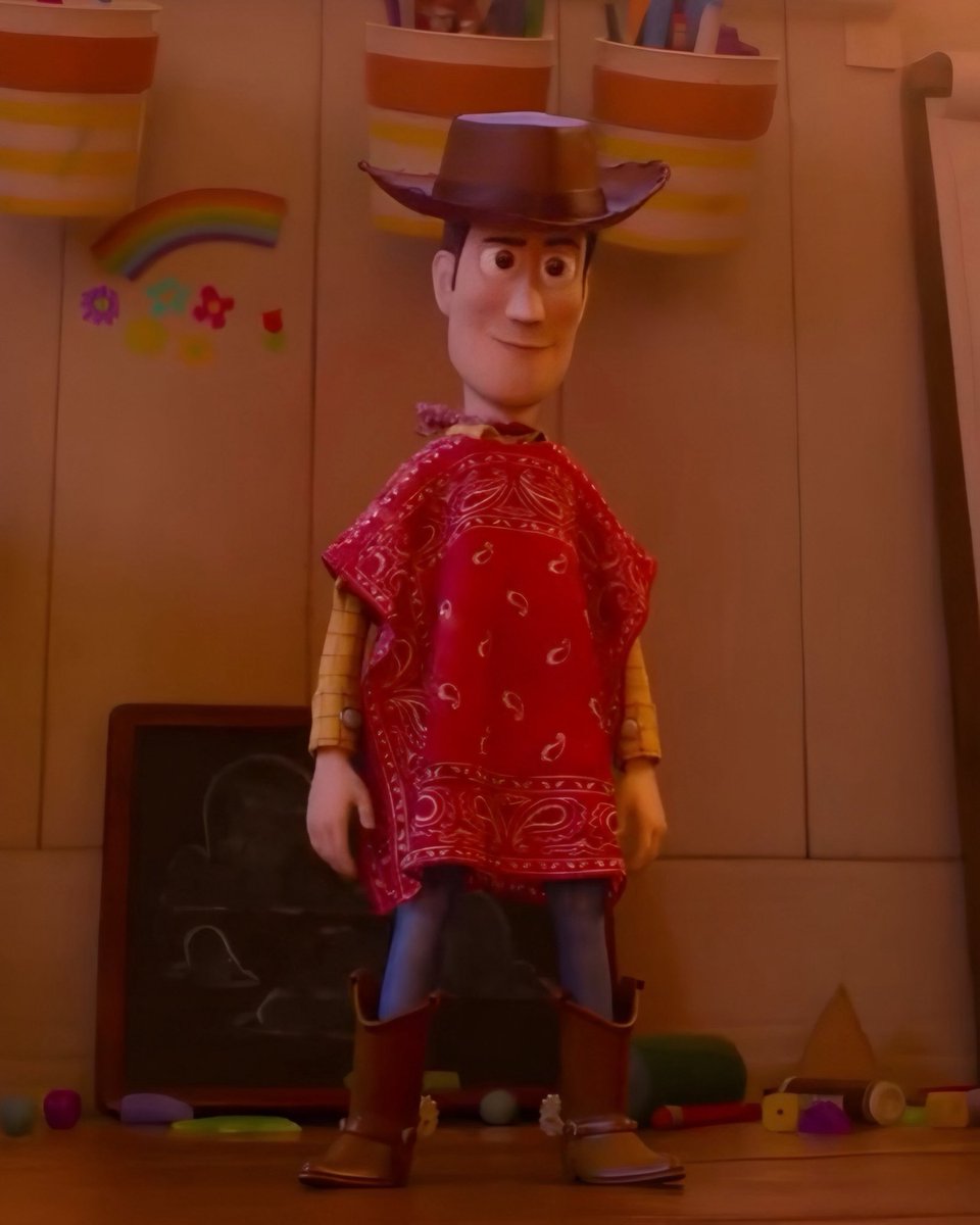 Para ustedes es un simple poncho, para Disney representa miles de millones de dólares en nuevos juguetes de Woody. Esos hijos de perra vaya que saben hacer dinero.