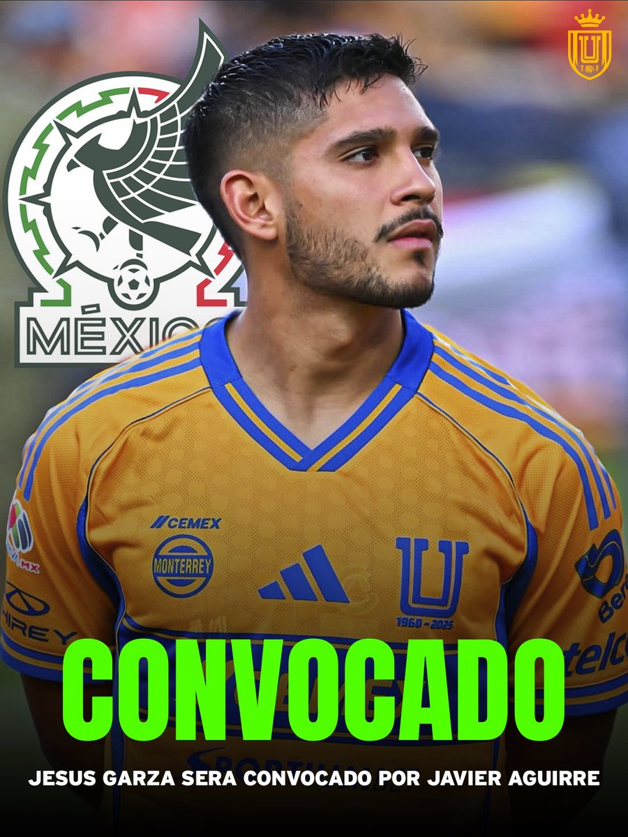 ¡NOTICION! 🚨🇲🇽

Jesús Garza será convocado a la Selección Mexicana para los próximos compromisos amistosos. 

Vivirá su primer experiencia en Selección Mayor.

TOTALMENTE MERECIDO.