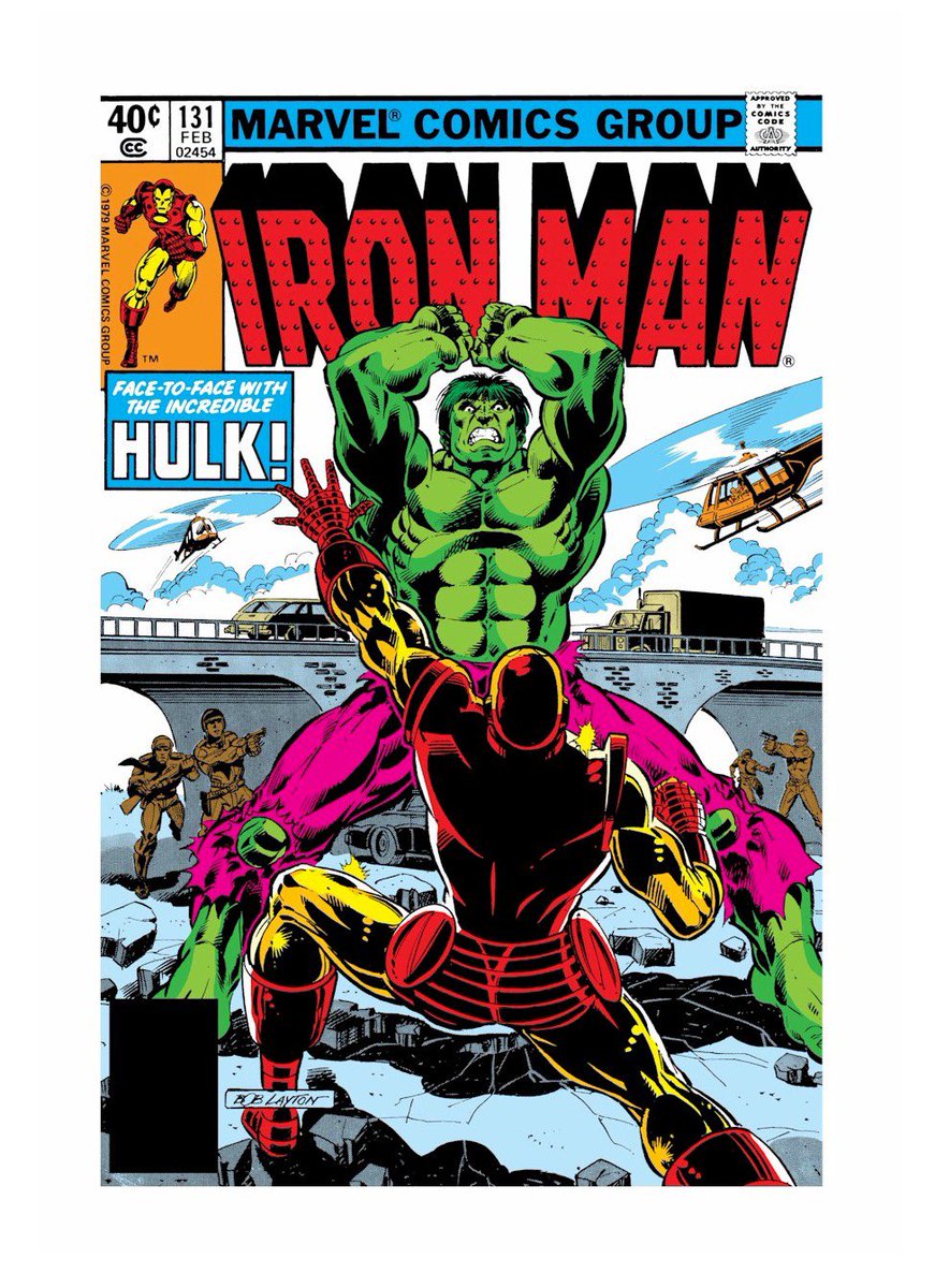 #throwbackthursday: Published this month in 1979, Iron Man #131 was the beginning of Phase 2 of the Michelinie/Layton retooling of the series.  After “Demon in a Bottle”, it was time to power-up Shellhead! So, enter this epic battle with The Hulk! @marvel <a href="/Iron_Man/">Iron Man</a> <a href="/Hulk/">Incredible Hulk</a>