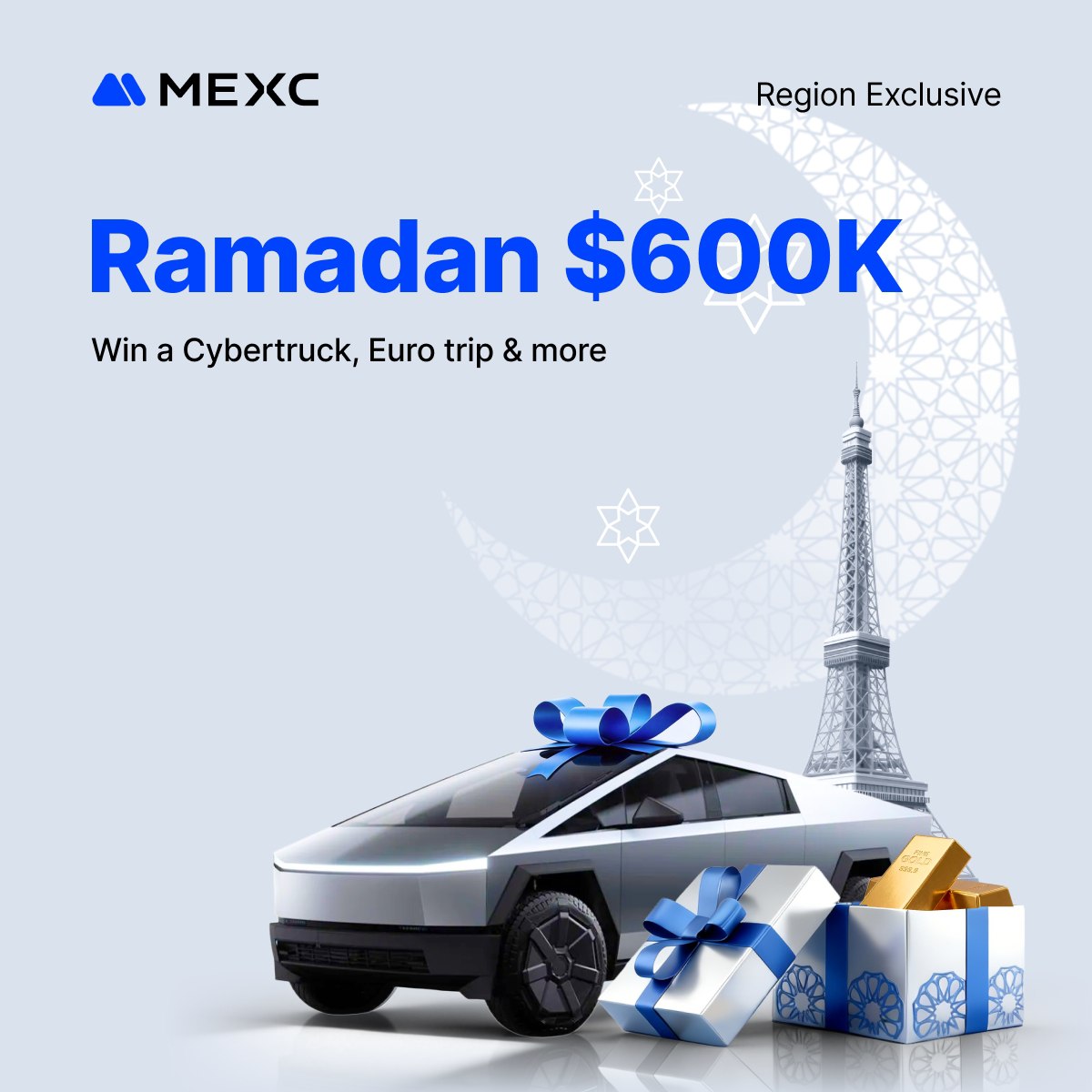 #mexc Ramazana özel $600k etkinlik
mexc.com/en-TR/campaign…

Bu linkten kayıt olabilirsiniz.

🎁 ödüller arasinda #cybertruck #rolex ve avrupa gezisi var.