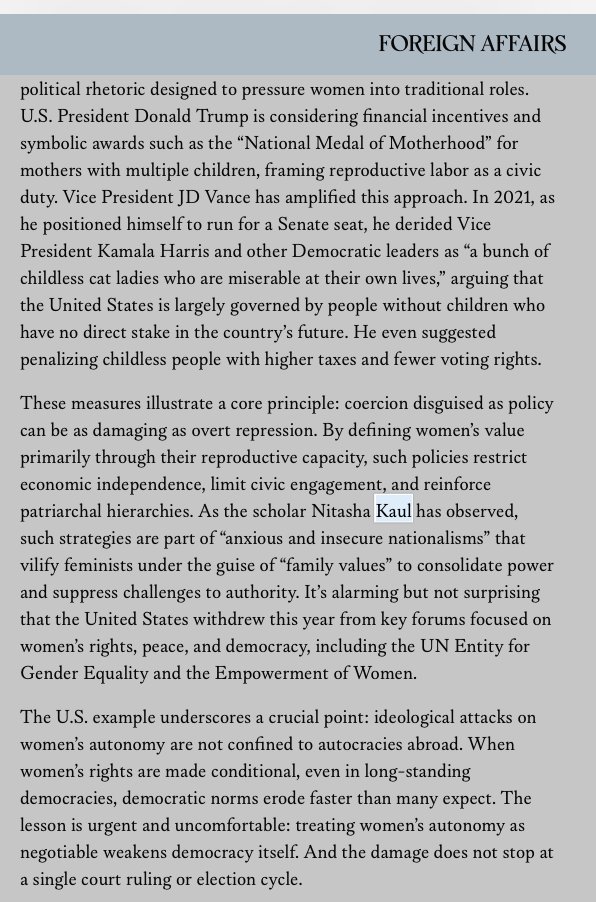 Professor Nitasha Kaul, PhD tweet media