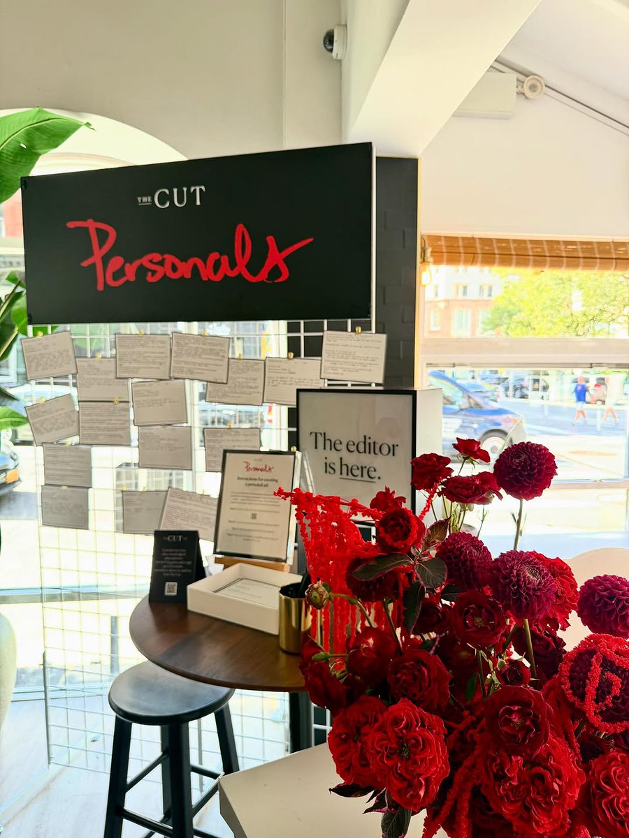 saturday morning  cafe ☀️ so excited to debut our newest newsletter personals by  — all about dating, sex &amp; relationships. we're bringing back the magic of old-school personals ads, plus fun stories that prove romance isn't dead 💌

single (or know so...