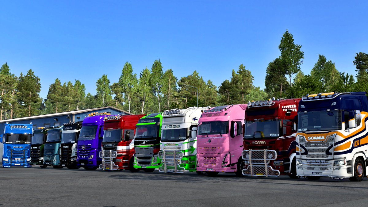 David0Connor's tweet photo. #HeartsOfBloom #eurotrucksimulator2 #gaming #ets2 #tmp #truckersmp #BestCommunityEver https://t.co/57buioluyI