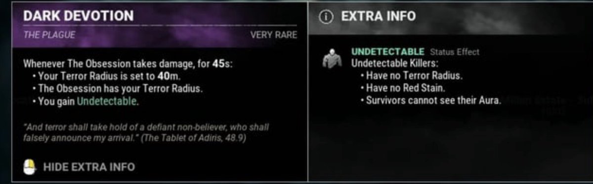 BHVR has rewritten EVERY single perk description in the game to simplify and modernize them

HUGE W for new and experienced players alike

Example below 👇🏻