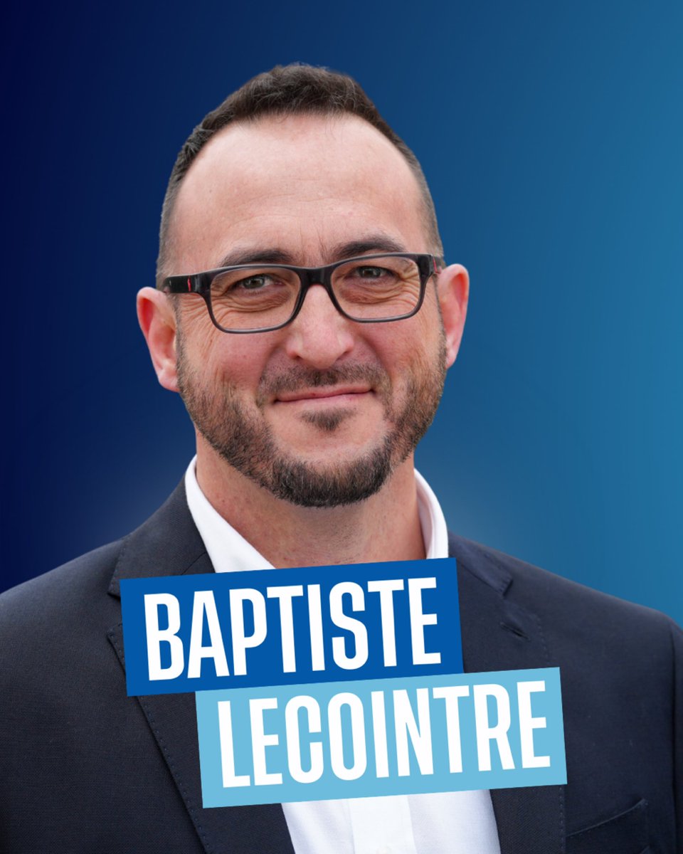 GVernon27's tweet photo. [Présentation de la liste]

Numéro 1️⃣5️⃣ de la liste menée par François Ouzilleau et Sébastien Lecornu : Baptiste Lecointre 🚀 https://t.co/yp3lZP7efU