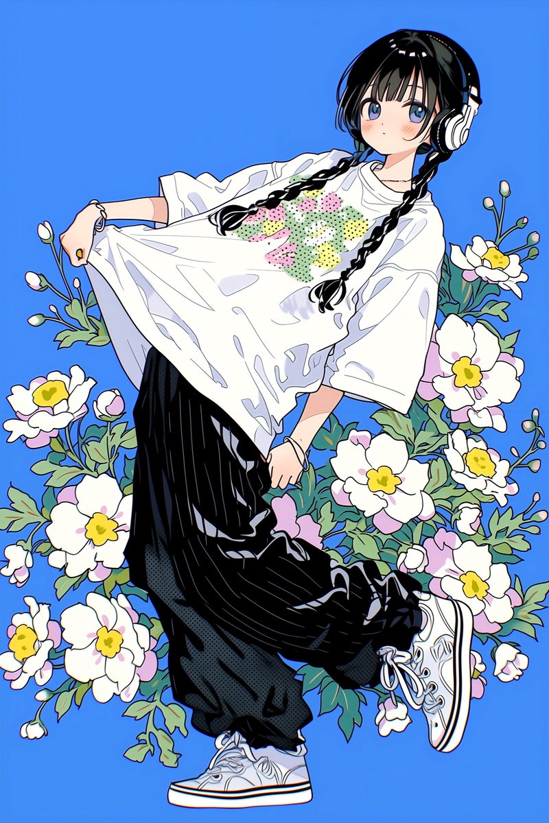 Flower Girls No6 ⸜🌷︎⸝ 春待ちオーバーサイズ