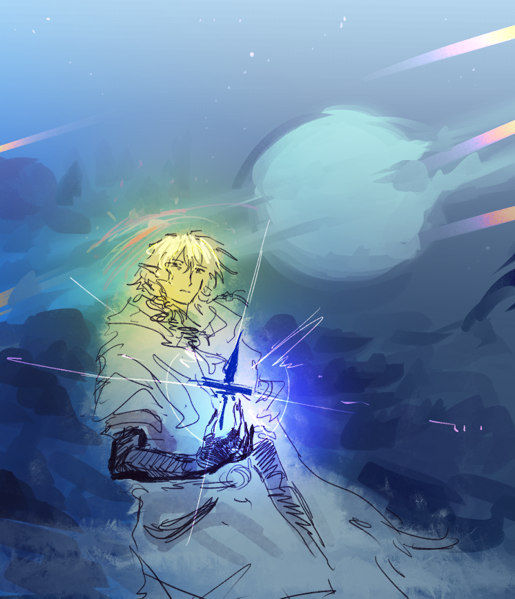 some recent doodles with Lam (first one is reupload), someone play